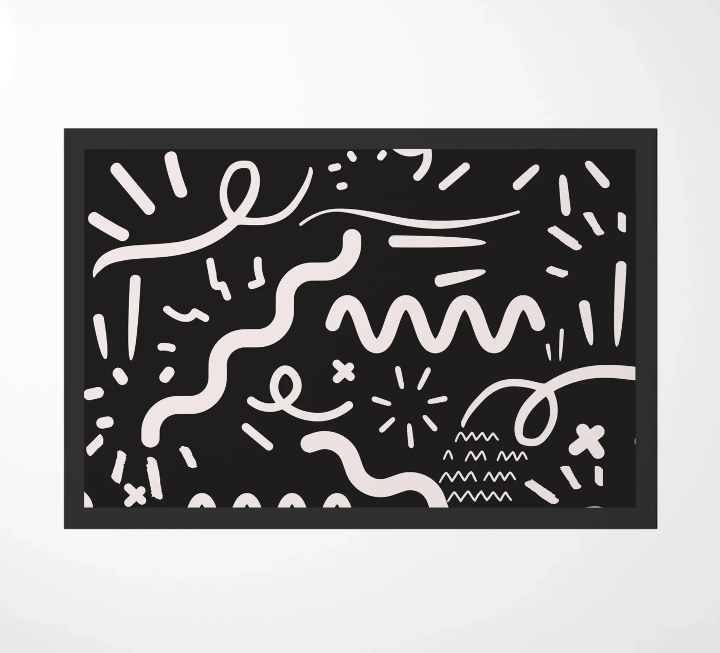 Surface pattern 04 doormat by Little Dean