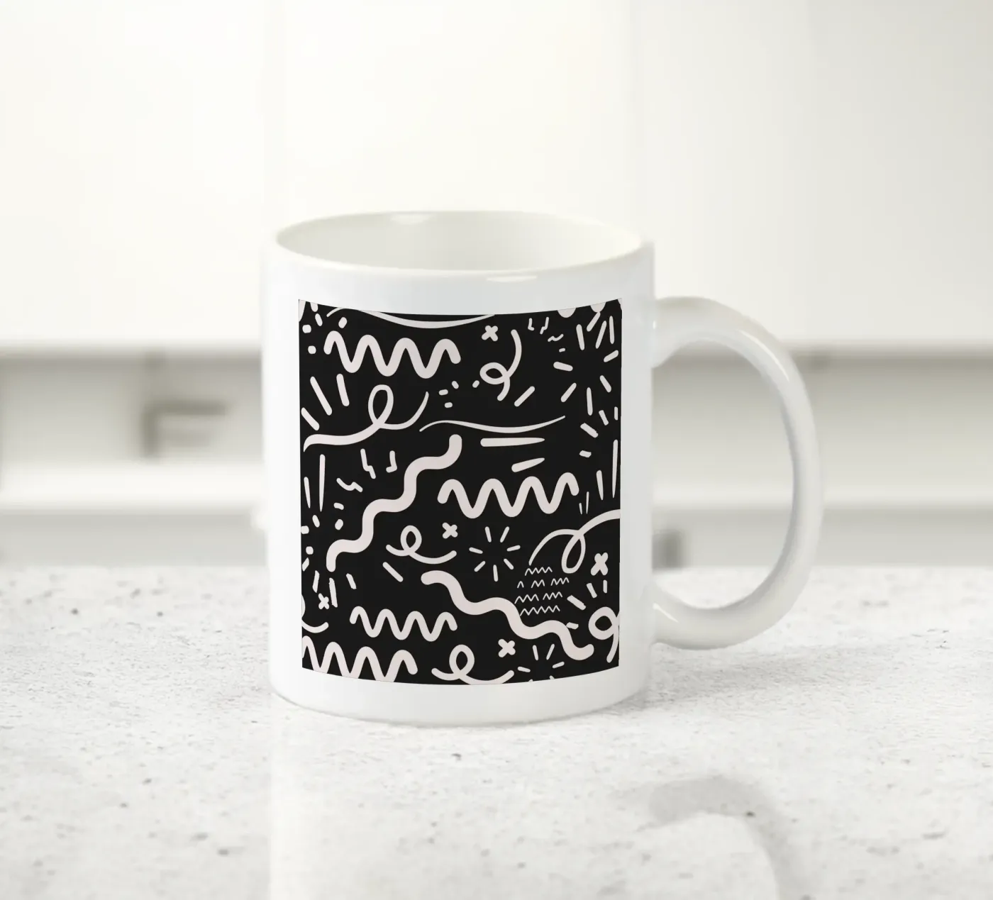 Surface pattern 04 mug en céramique de Little Dean
