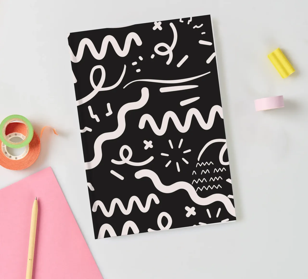 Surface pattern 04 notebook by Little Dean