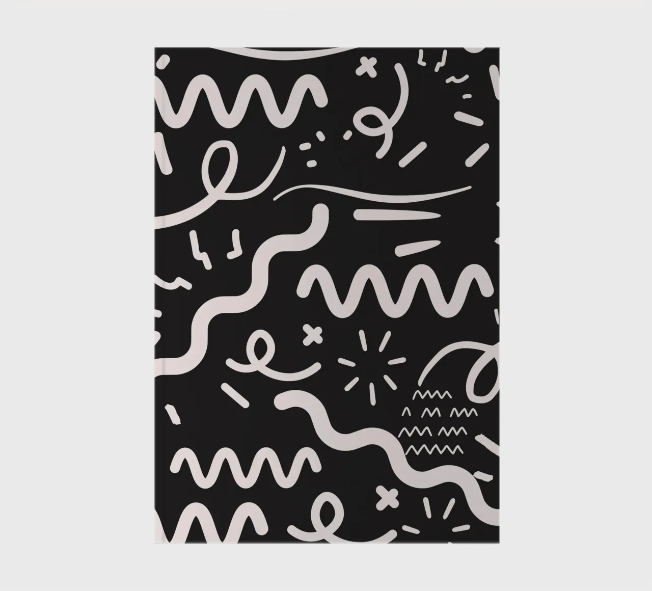 Surface pattern 04 notebook by Little Dean