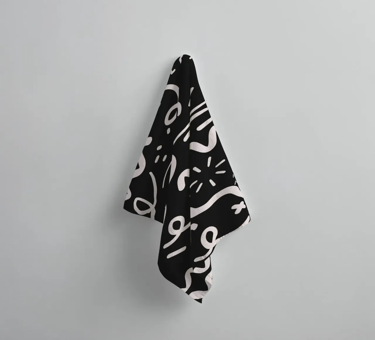 Surface pattern 04 towel by Little Dean
