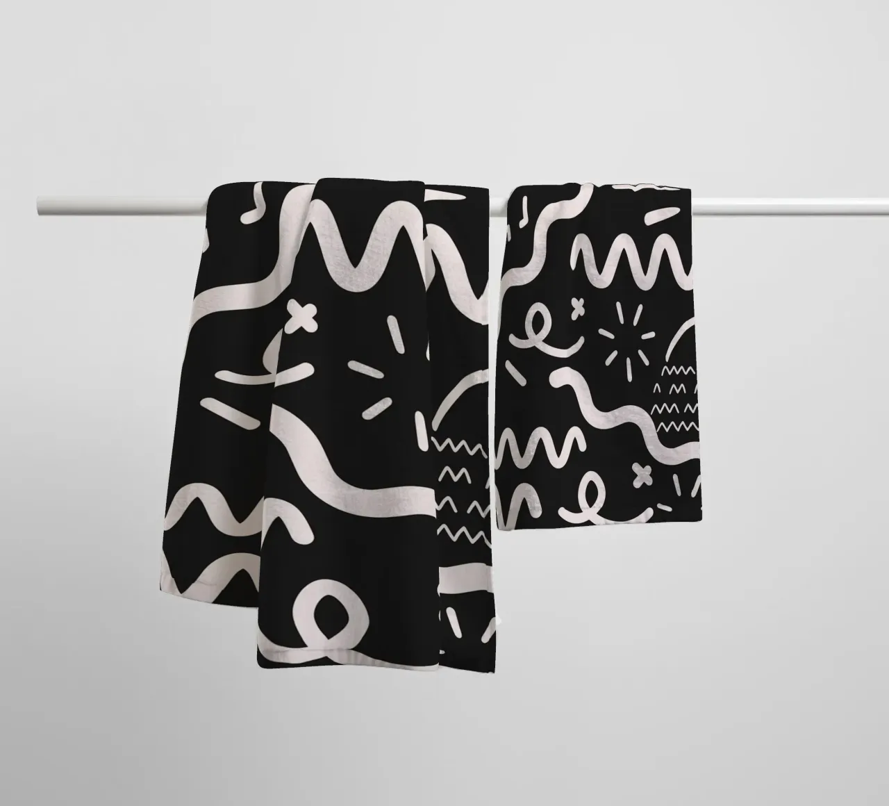 Surface pattern 04 towel by Little Dean