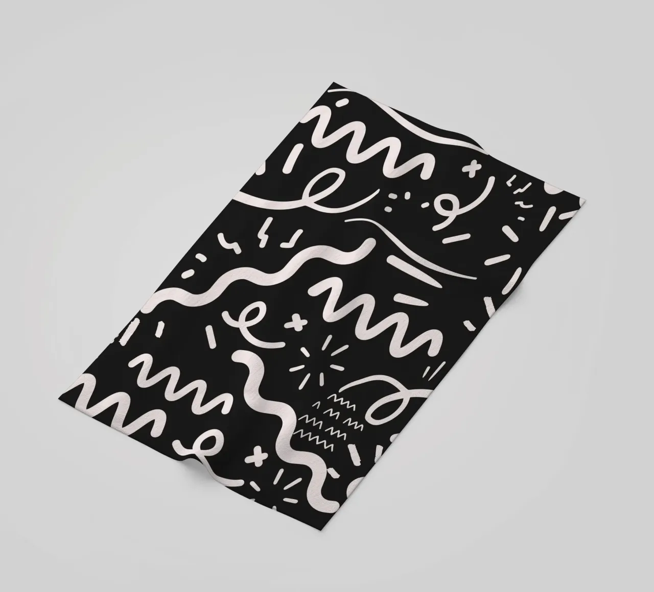 Oppervlaktepatroon 04 strandhanddoek van Little Dean