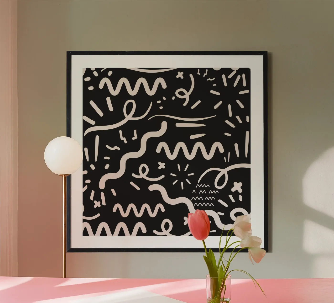 Surface pattern 04 Poster von Little Dean