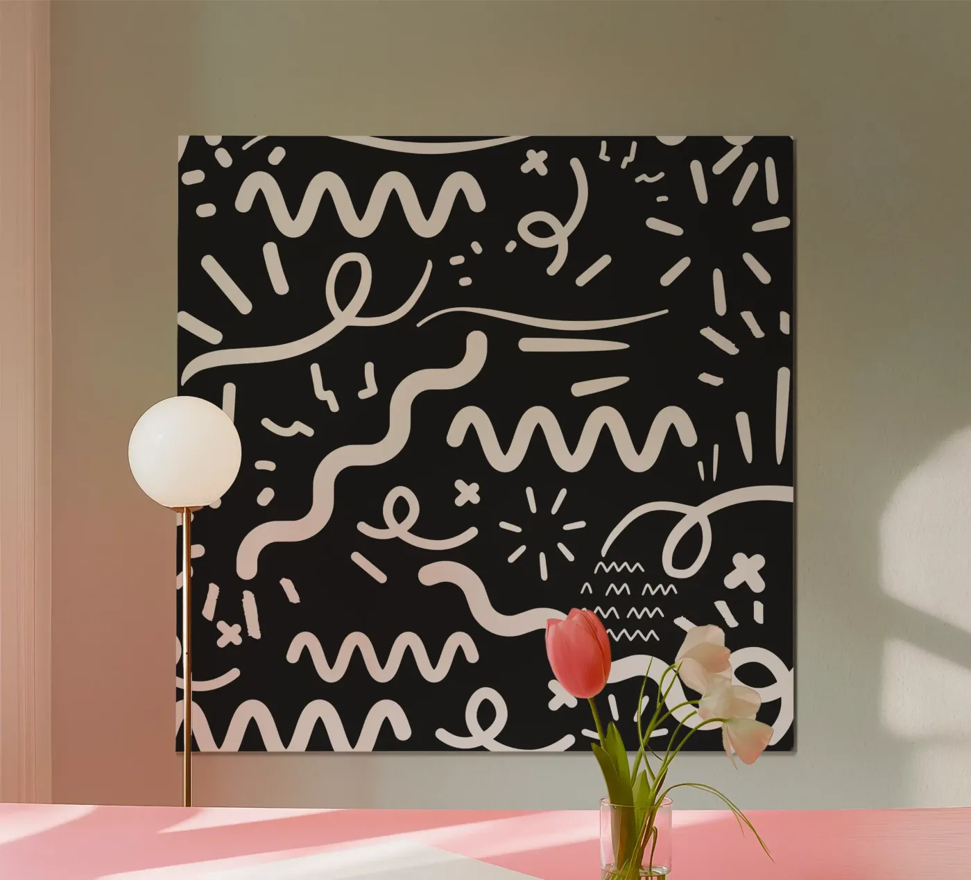 Surface pattern 04 Poster von Little Dean