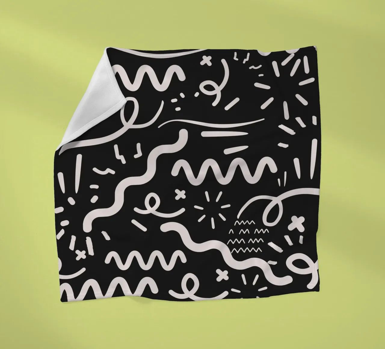 Surface pattern 04 fleecedeken van Little Dean