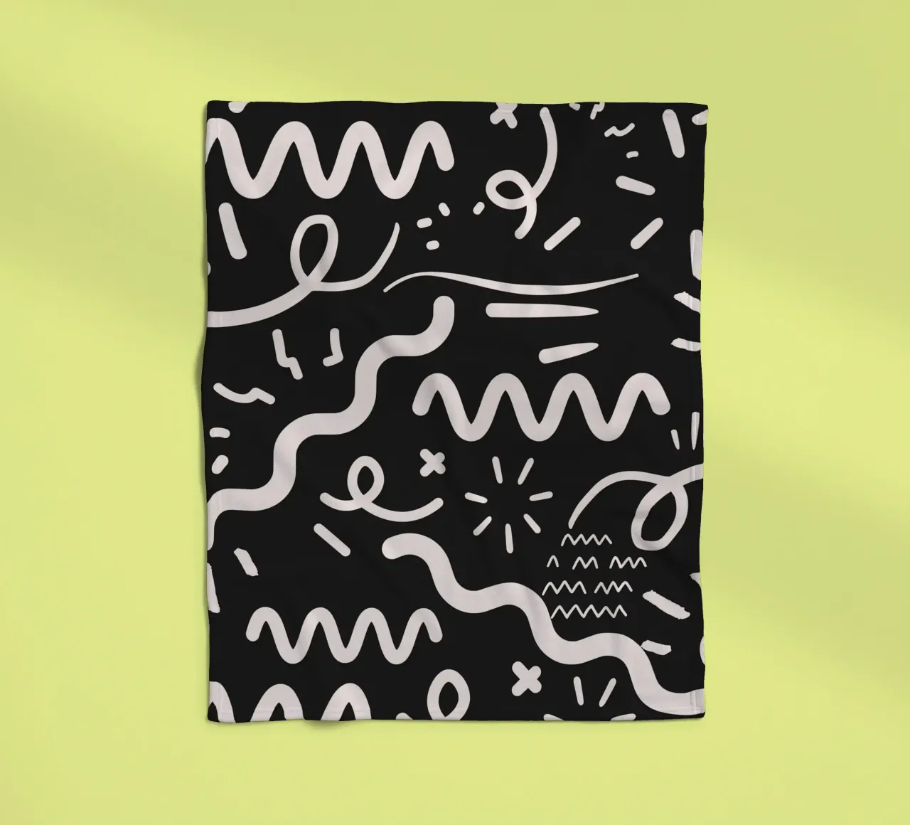 Surface pattern 04 fleecedeken van Little Dean