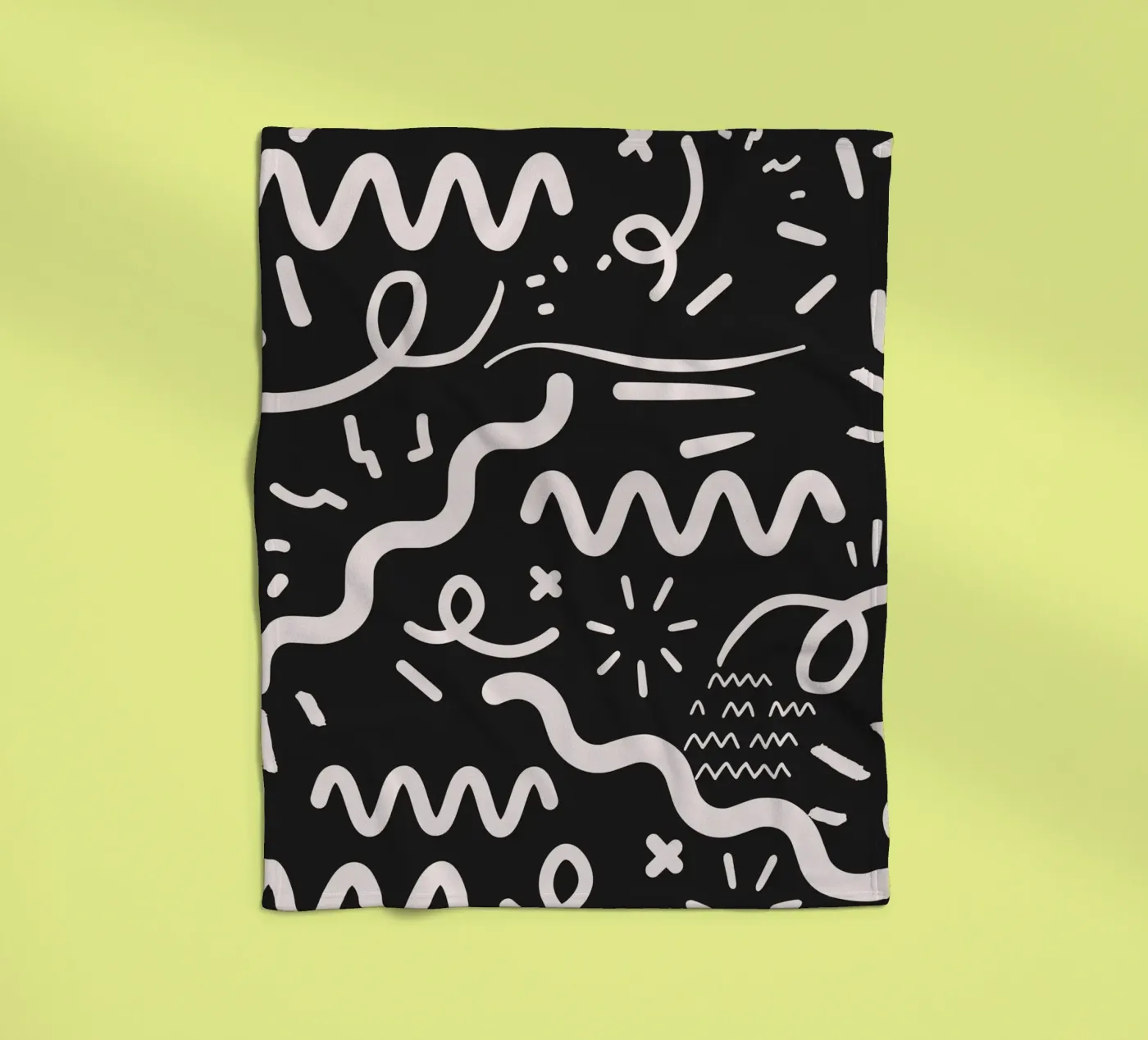 Surface pattern 04 fleecedeken van Little Dean