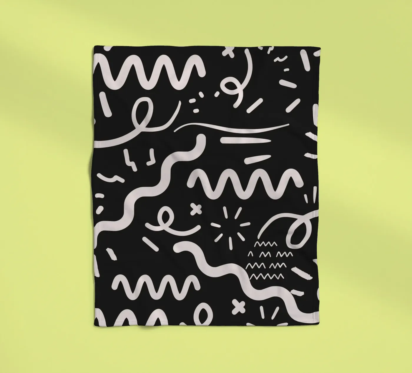 Surface pattern 04 fleece blanket by Little Dean