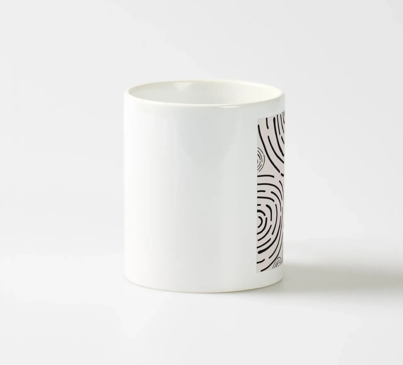 Surface pattern 05 ceramic mug by Little Dean