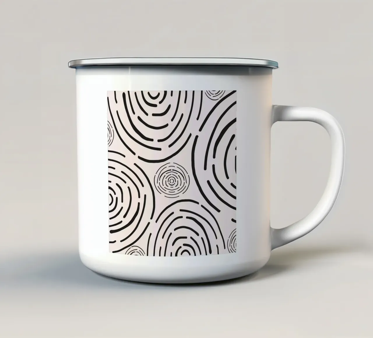 Modello di superficie 05 tazza in smalto da Little Dean