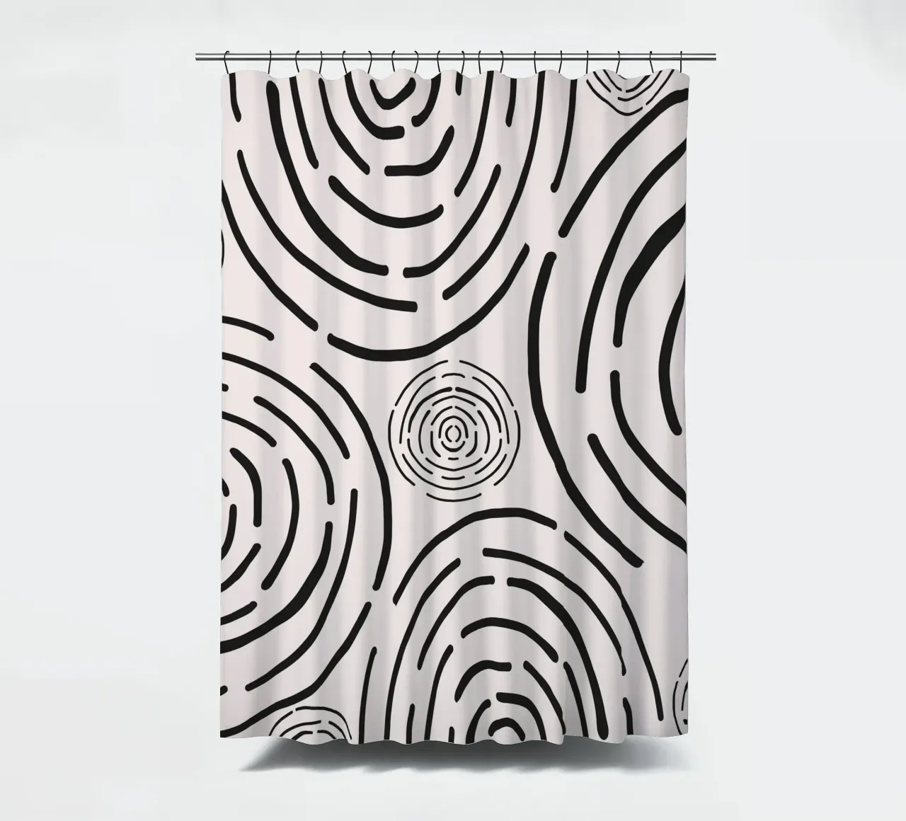 Surface pattern 05 Duschvorhang von Little Dean