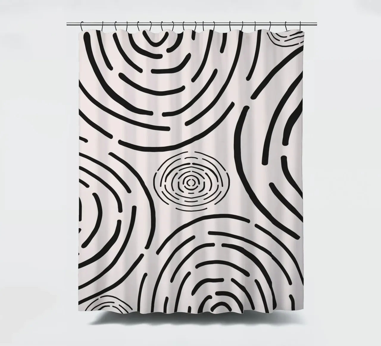 Surface pattern 05 Duschvorhang von Little Dean