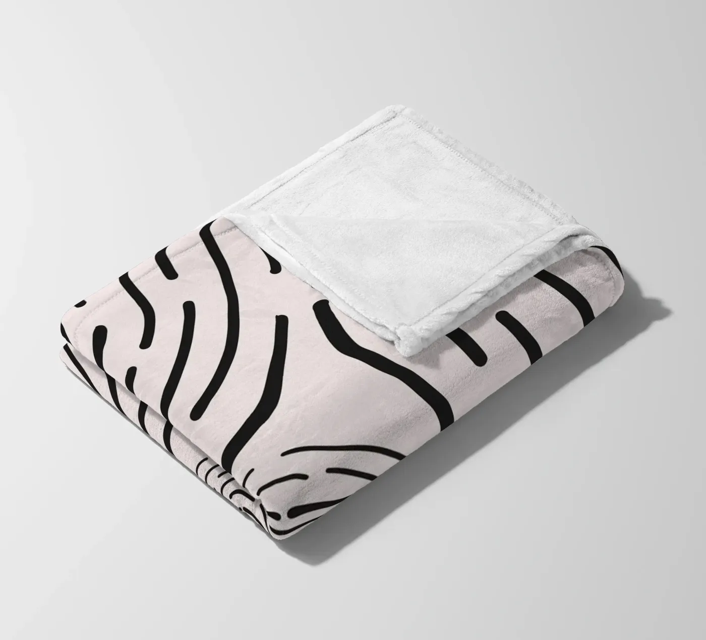 Oppervlaktepatroon 05 fleecedeken van Little Dean