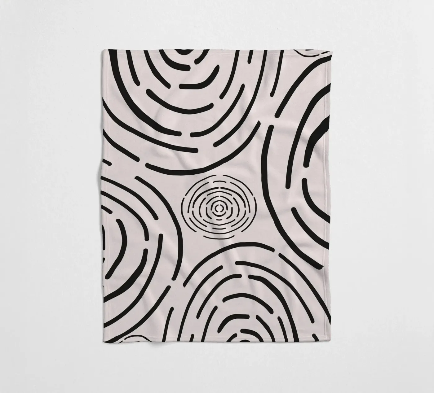 Oppervlaktepatroon 05 fleecedeken van Little Dean