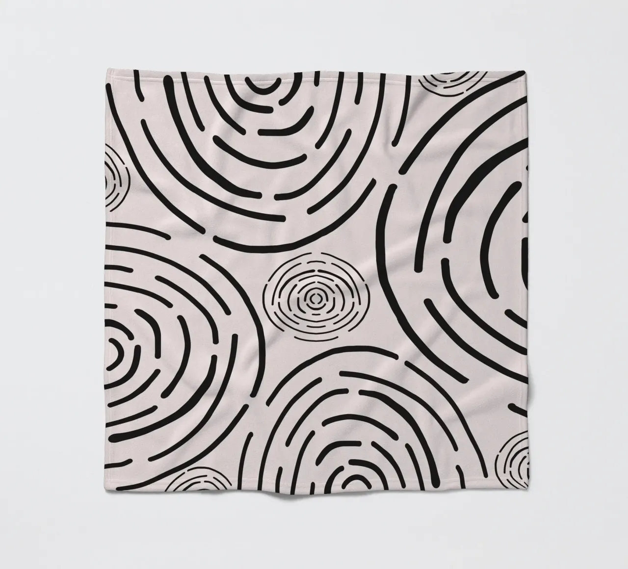 Surface pattern 05 fleece blanket by Little Dean