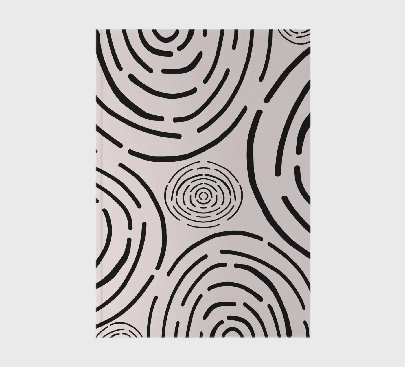 Oberflächenmuster 05 Notizbuch von Little Dean