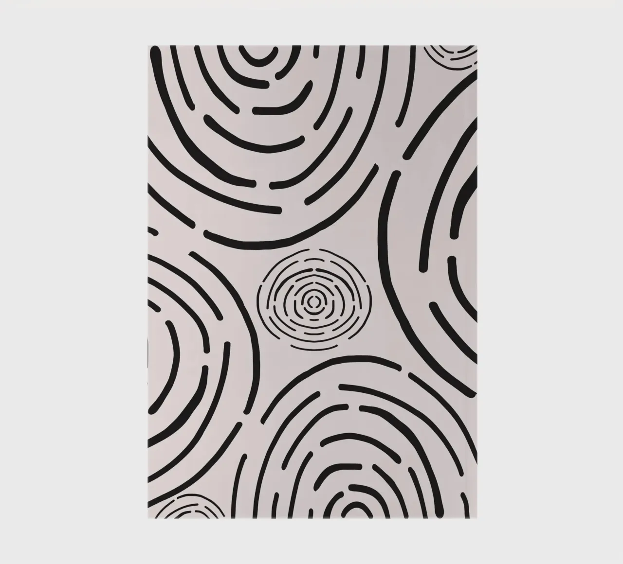 Surface pattern 05 notebook by Little Dean