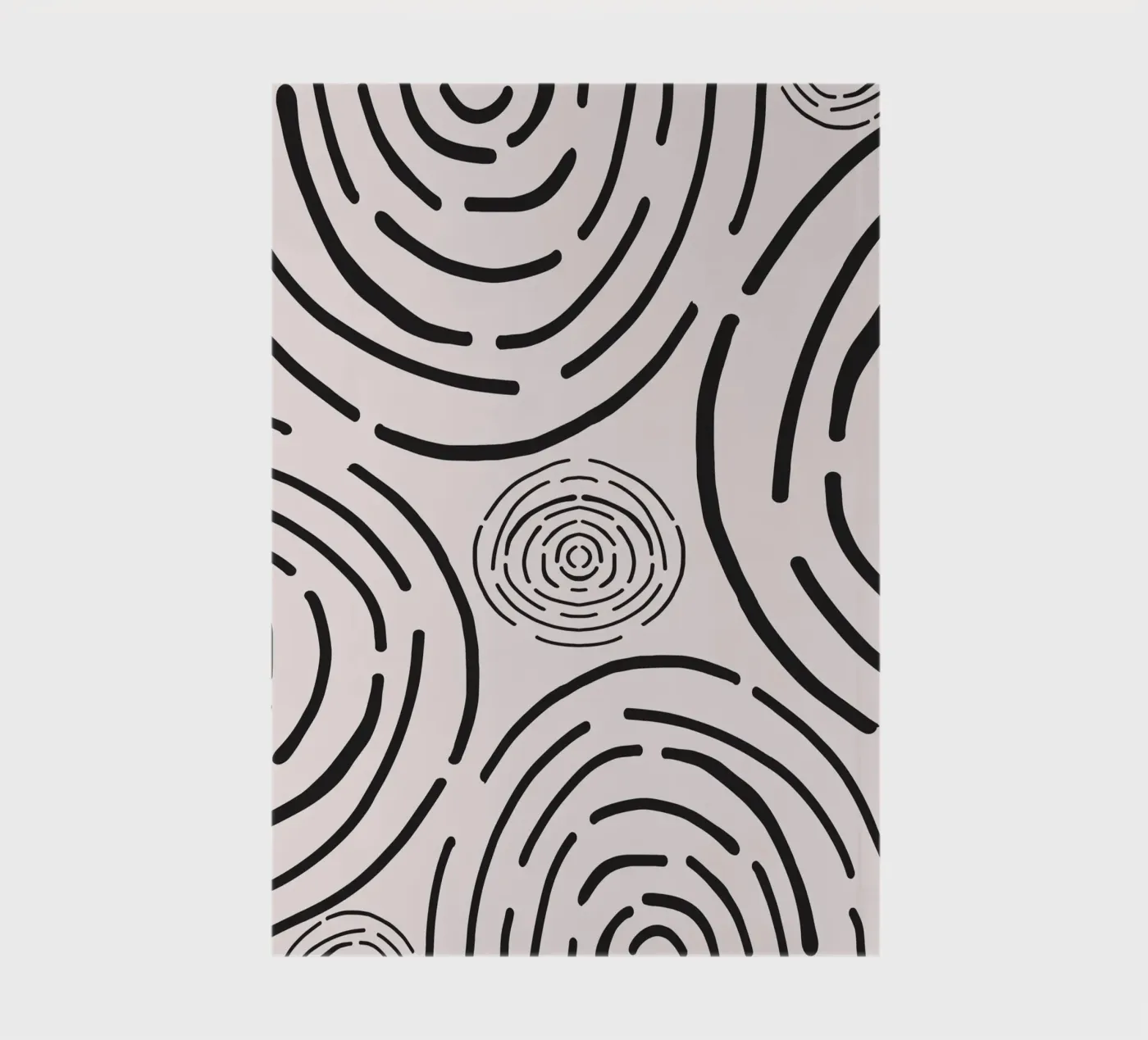 Oberflächenmuster 05 Notizbuch von Little Dean