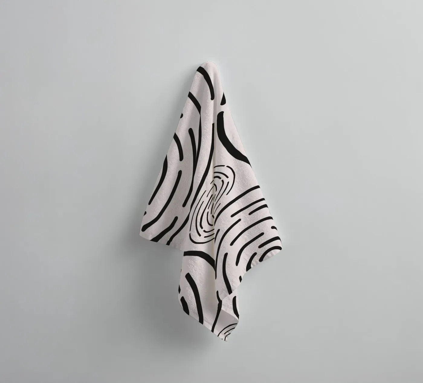 Surface pattern 05 towel by Little Dean