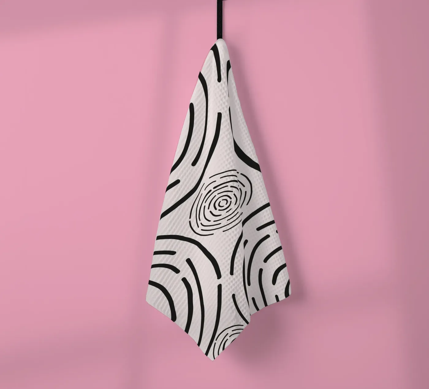 Surface pattern 05 tea towel by Little Dean