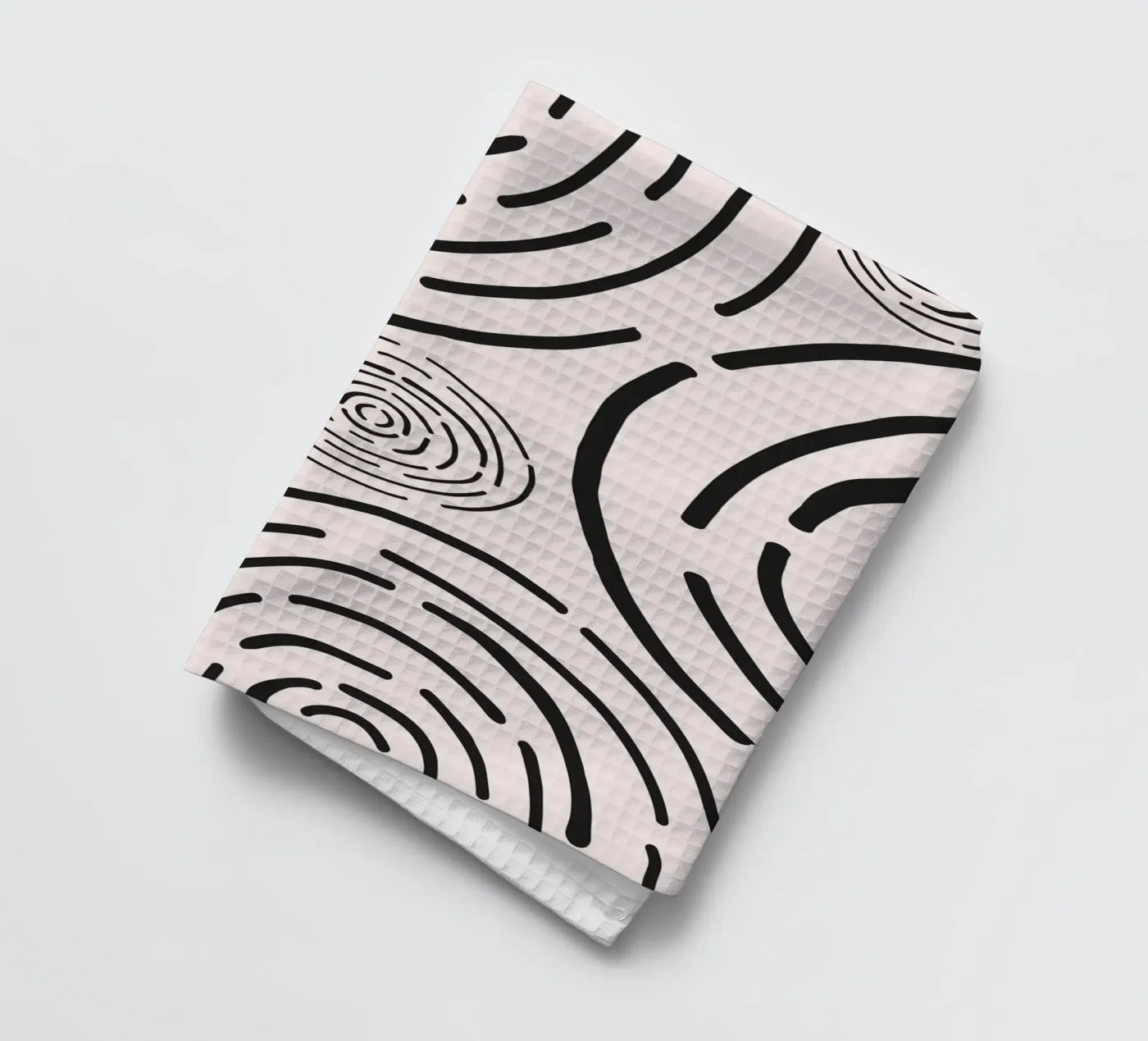 Surface pattern 05 tea towel by Little Dean