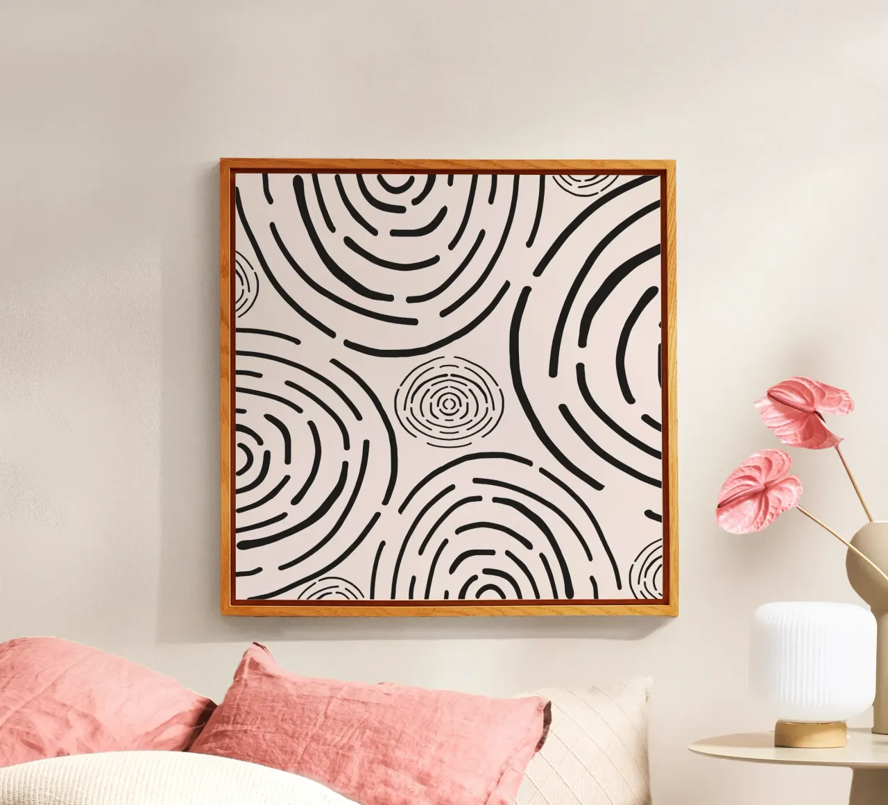 Surface pattern 05 acryl van Little Dean