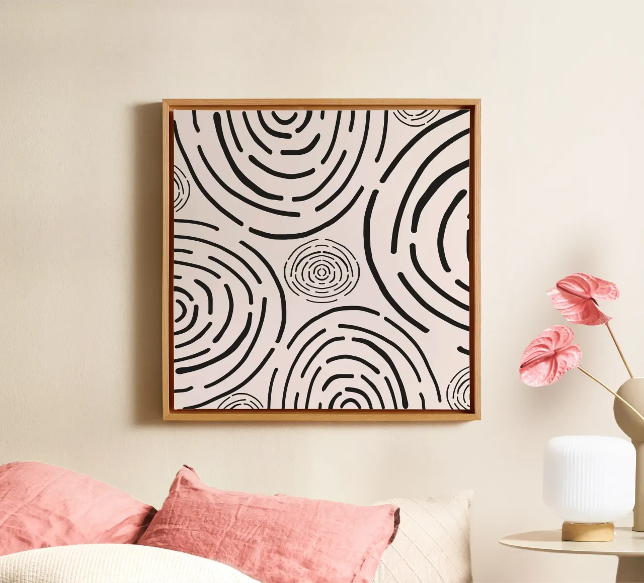 Surface pattern 05 canvas by Little Dean