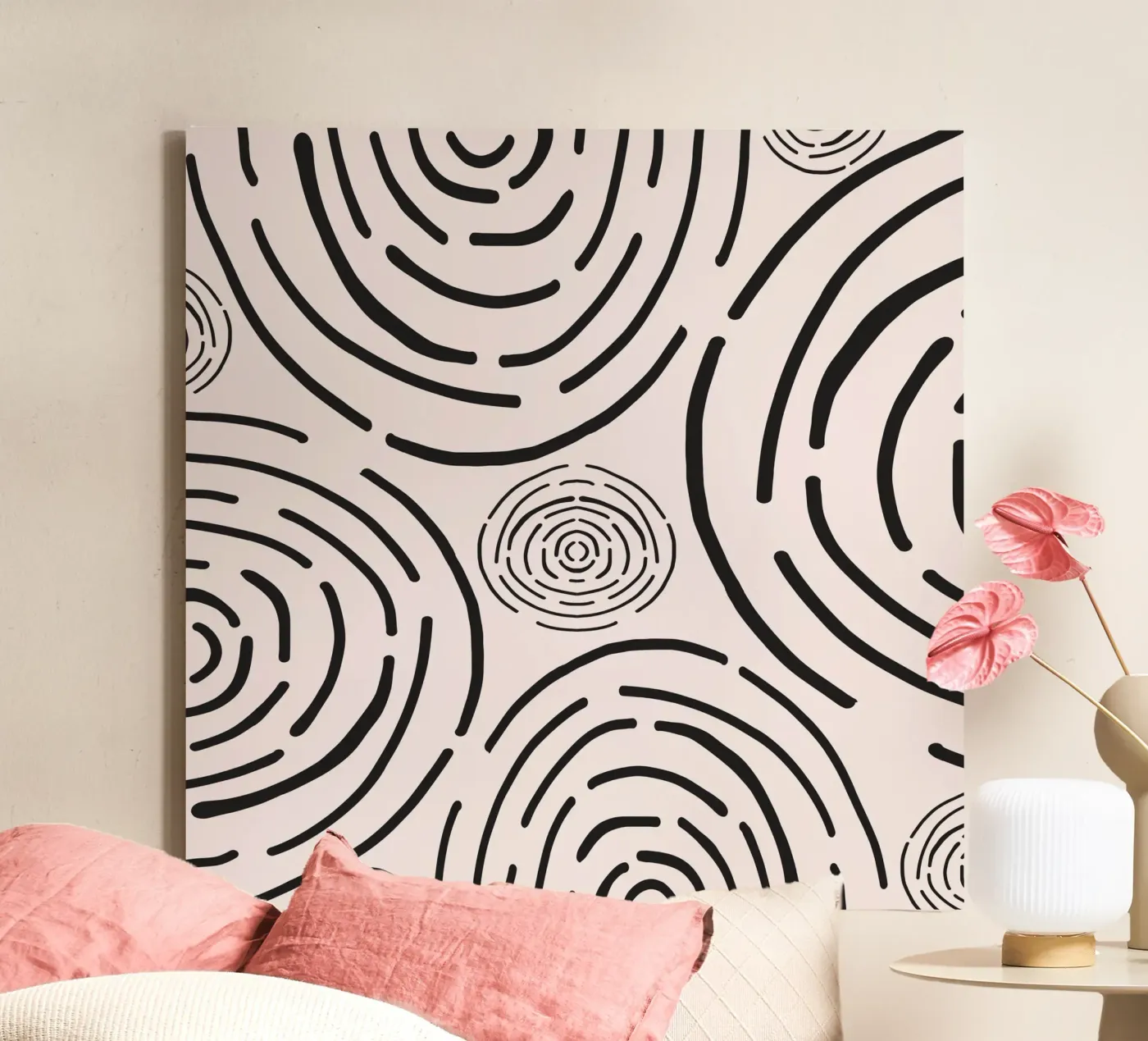 Surface pattern 05 canvas by Little Dean