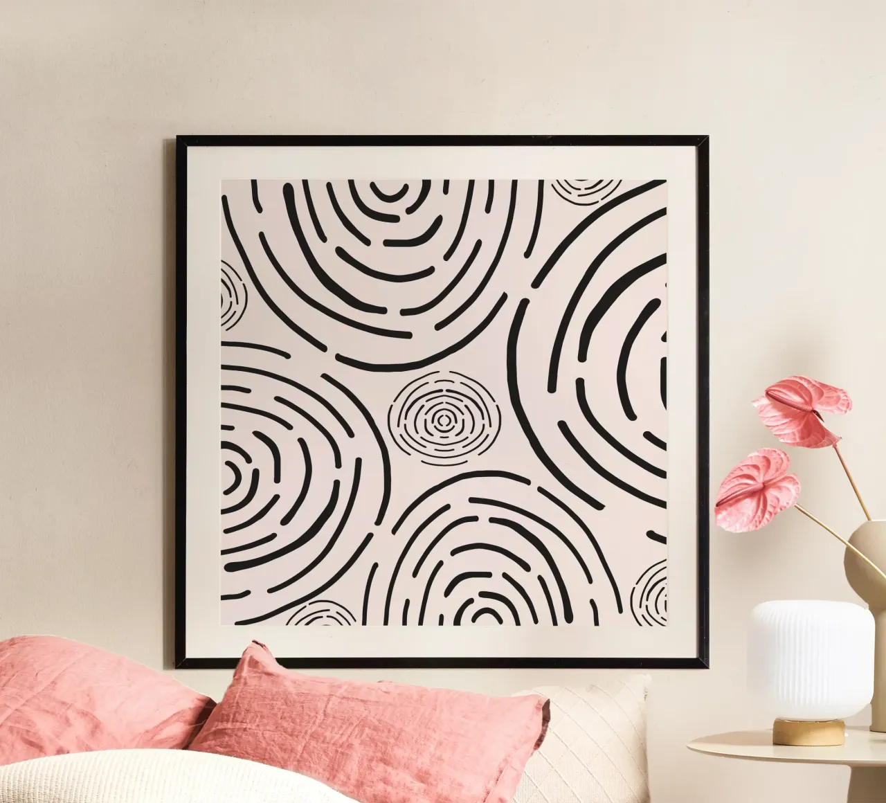 Surface pattern 05 poster by Little Dean