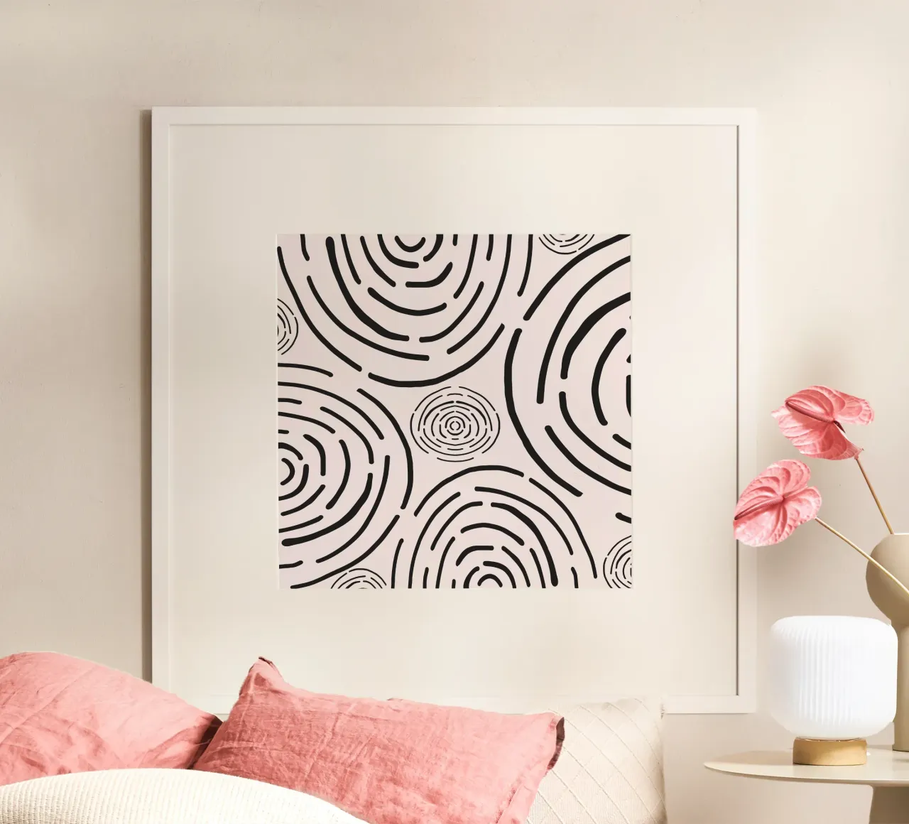 Surface pattern 05 poster by Little Dean