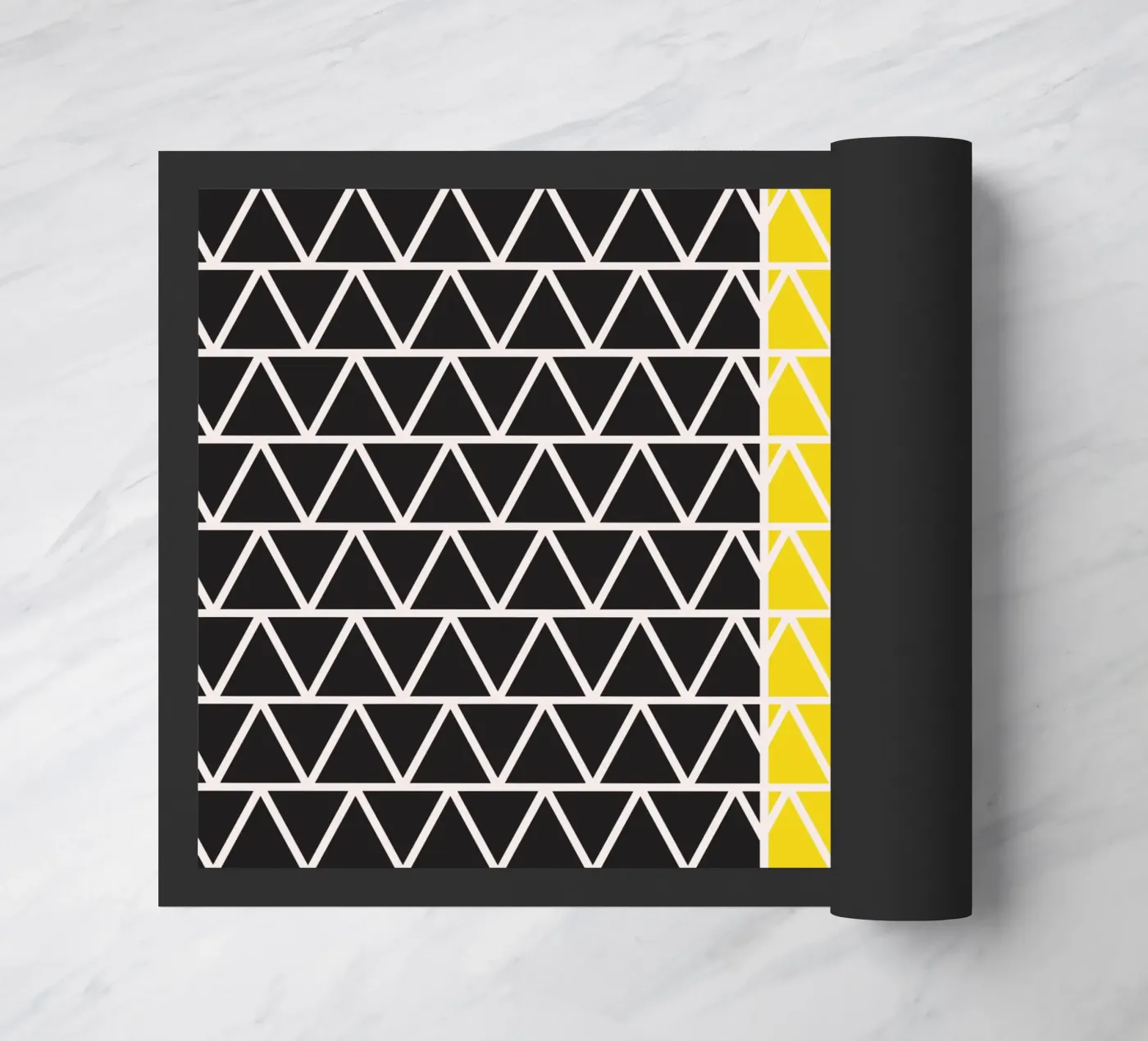 Oppervlaktepatroon 06 deurmat van Little Dean