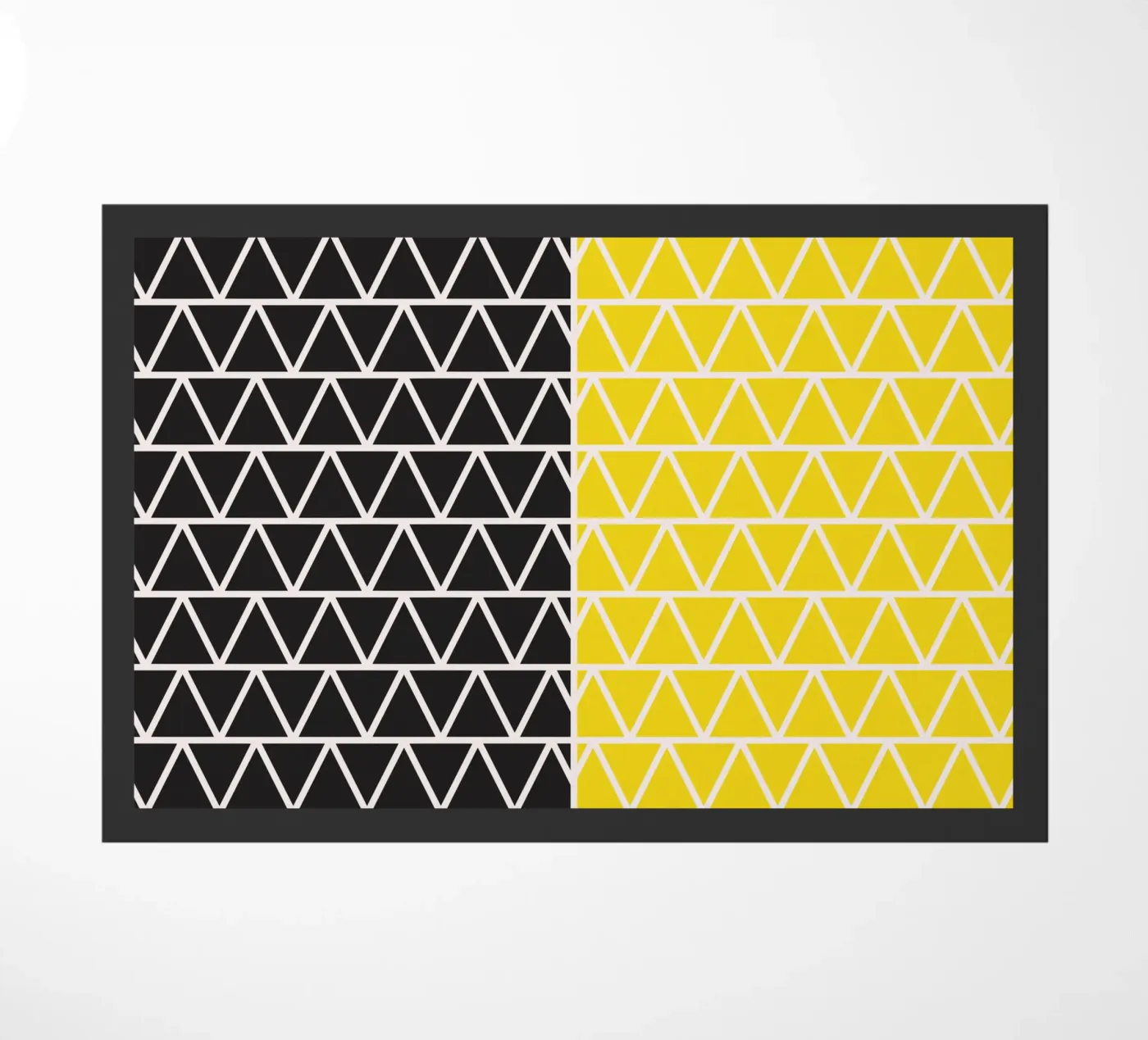 Oppervlaktepatroon 06 deurmat van Little Dean