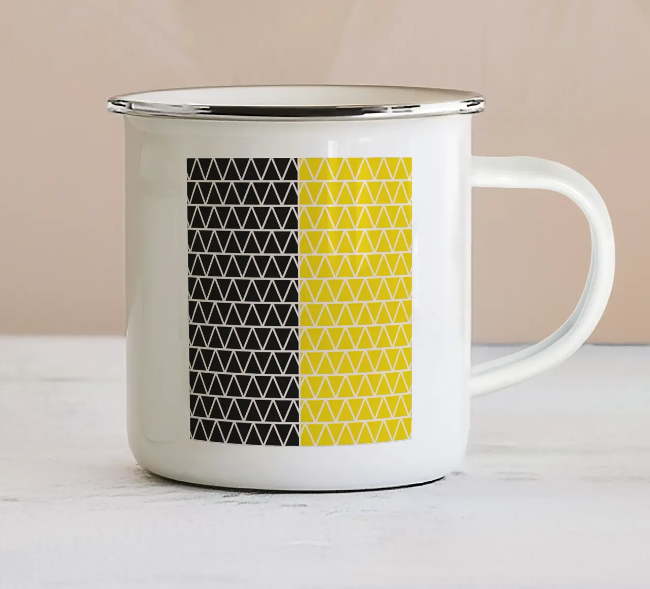 Modello di superficie 06 tazza in smalto da Little Dean