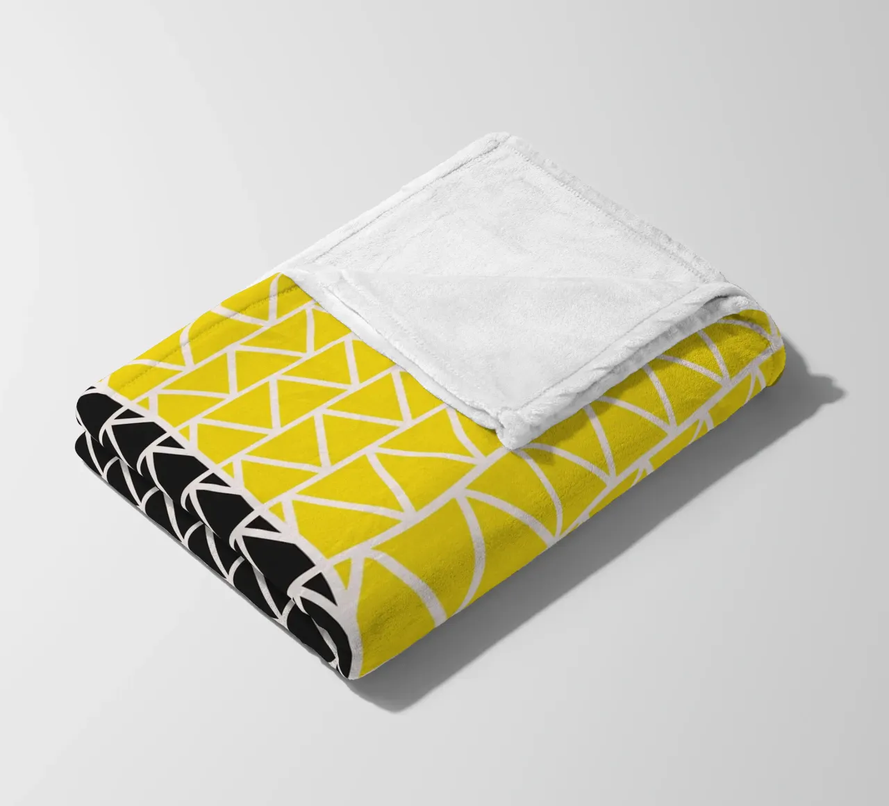 Surface pattern 06 fleece blanket by Little Dean