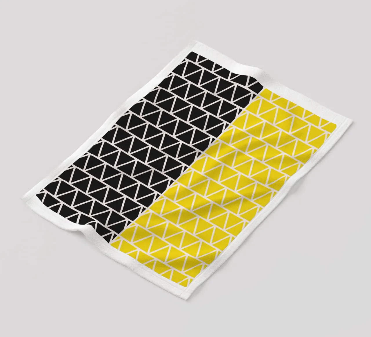 Surface pattern 06 fleece blanket by Little Dean