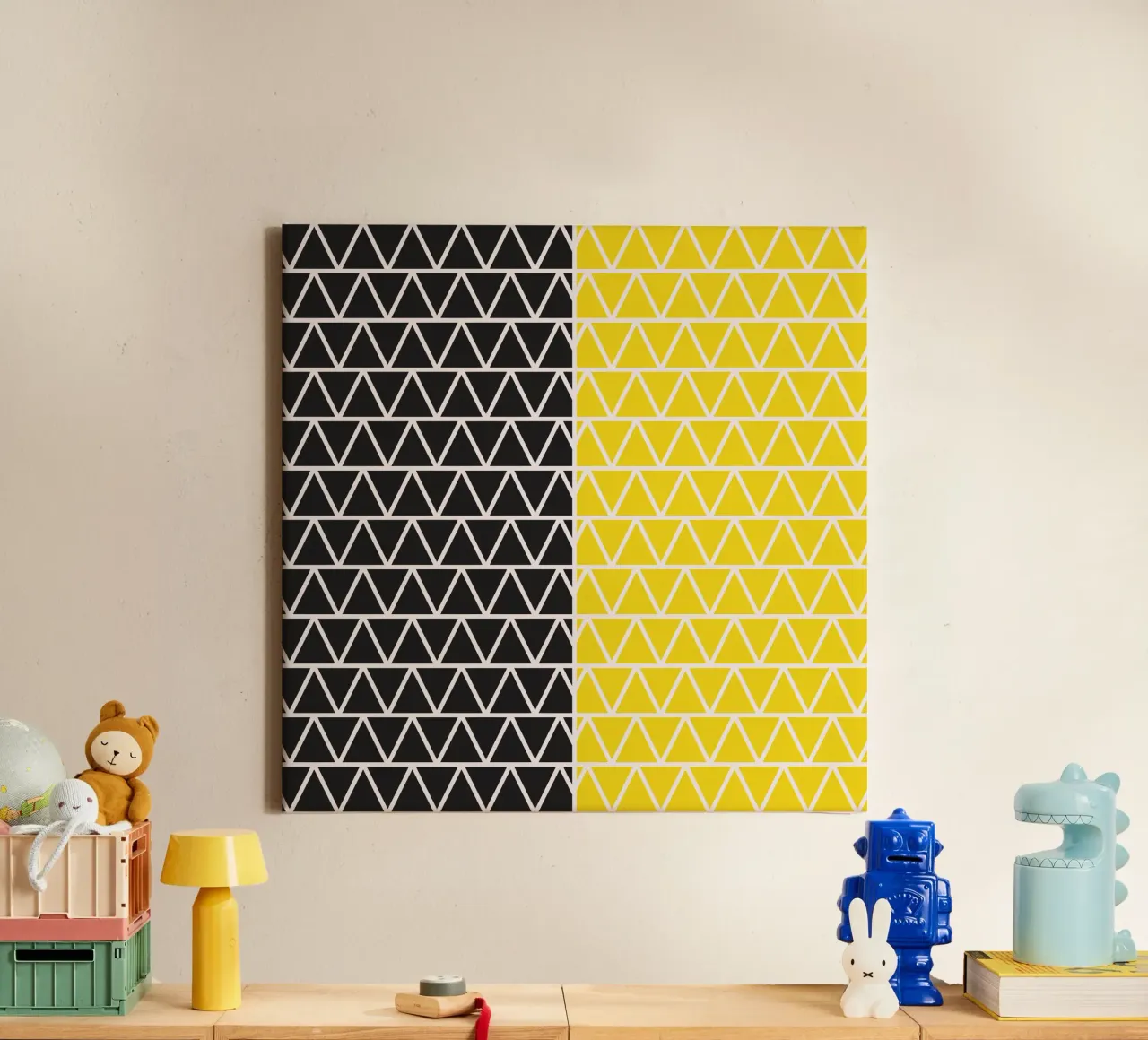 Surface pattern 06 canvas by Little Dean