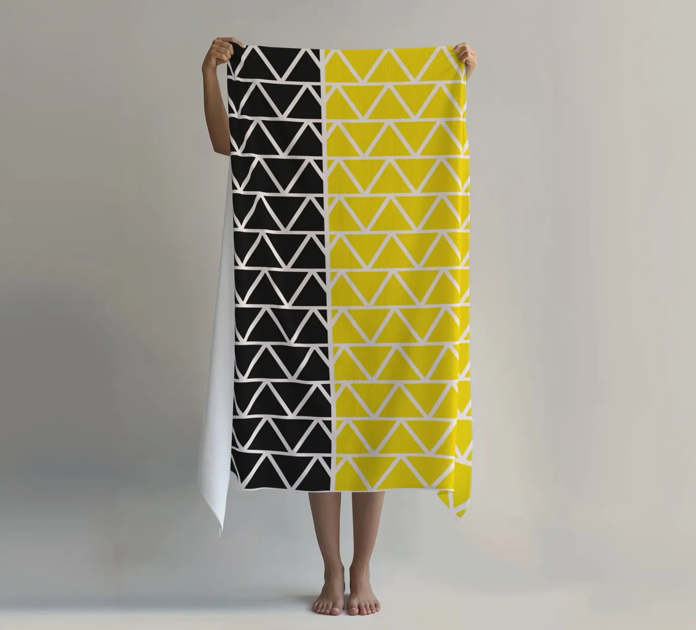 Surface pattern 06 beach towel by Little Dean