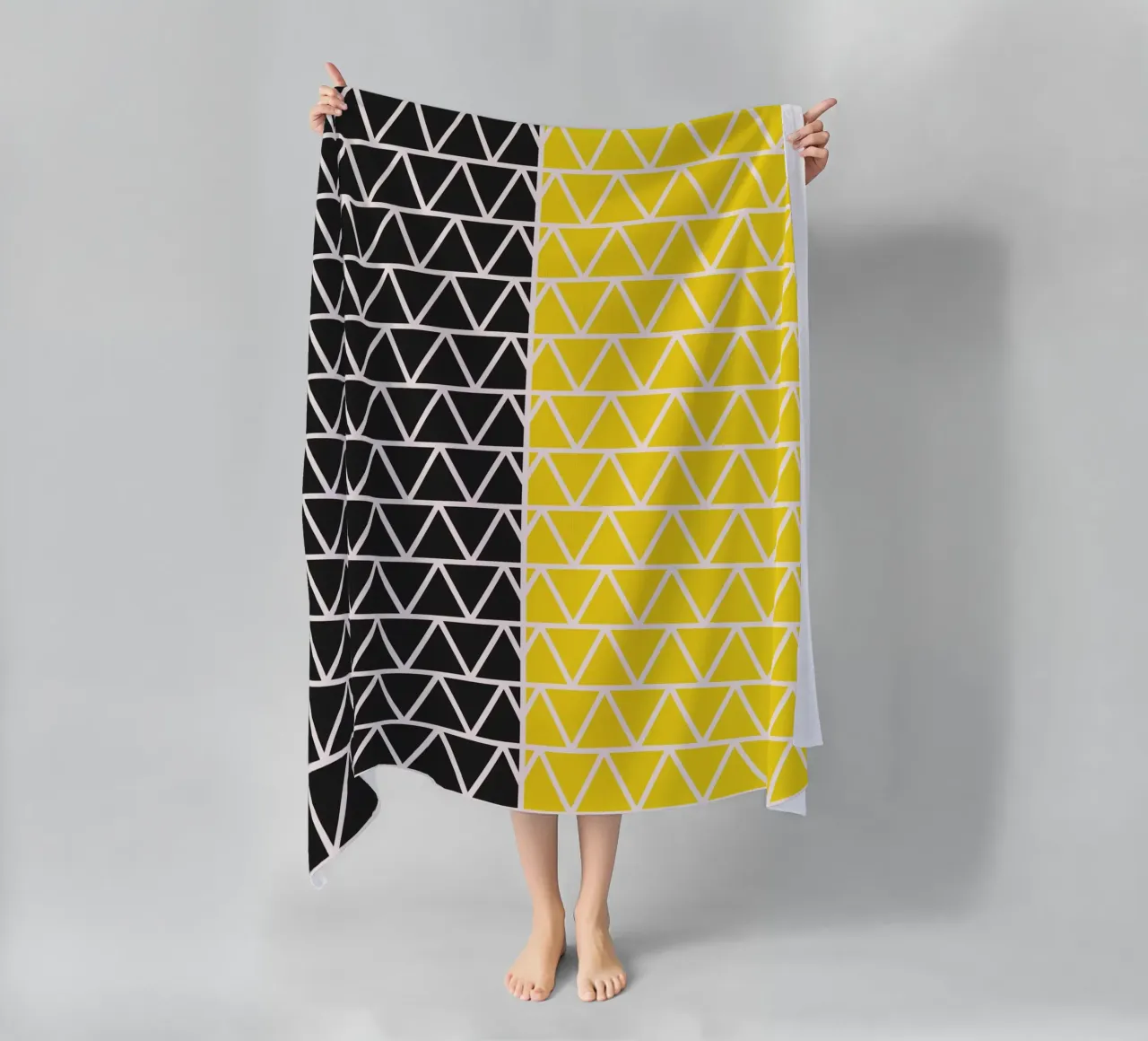 Surface pattern 06 beach towel by Little Dean