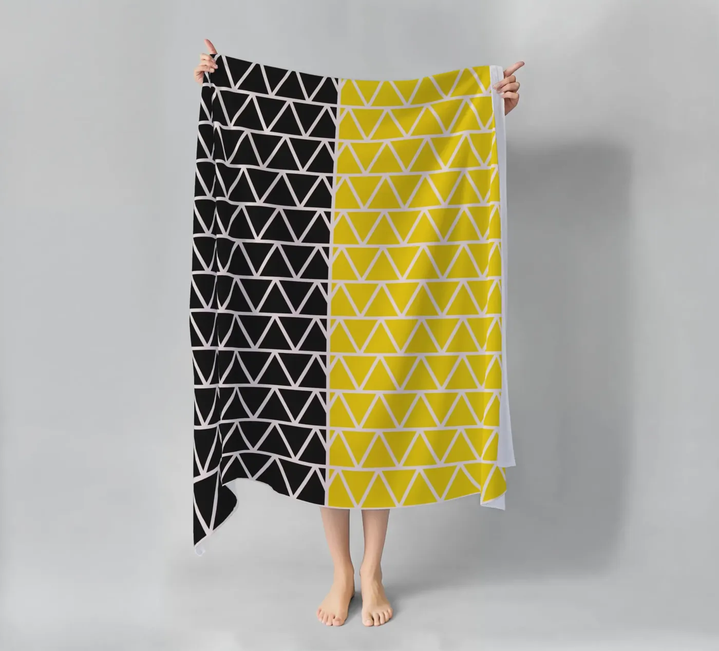 Surface pattern 06 beach towel by Little Dean