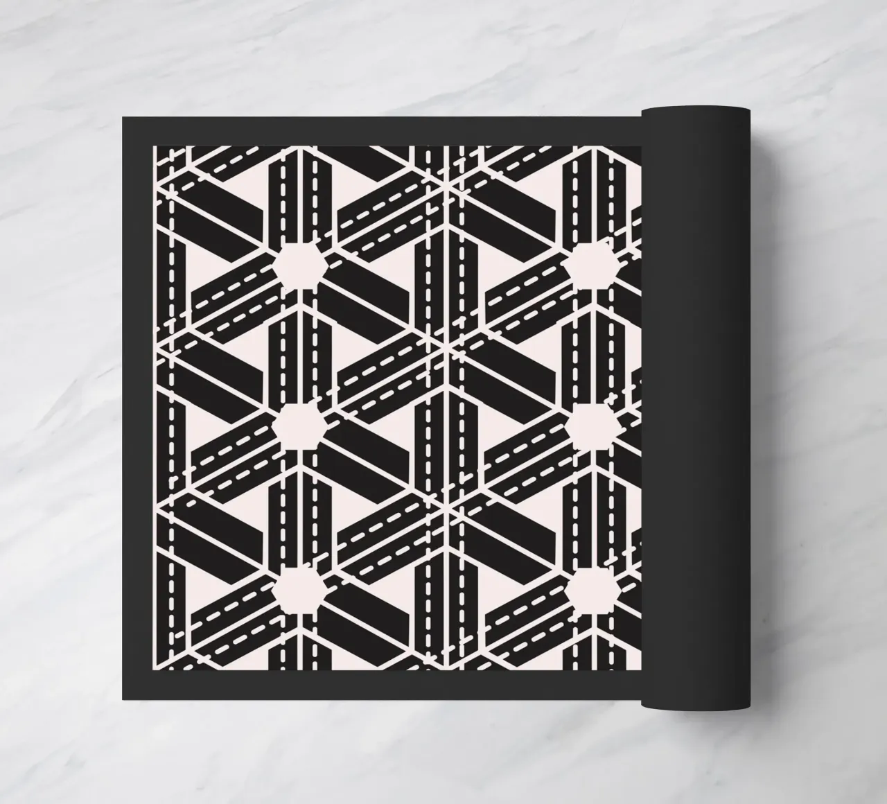 Surface pattern 07 doormat by Little Dean