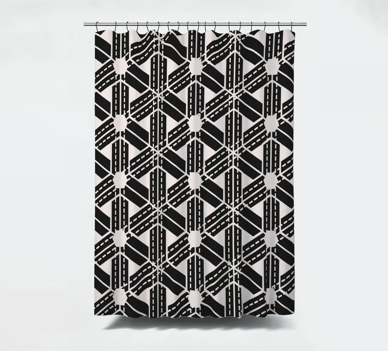 Surface pattern 07 Duschvorhang von Little Dean