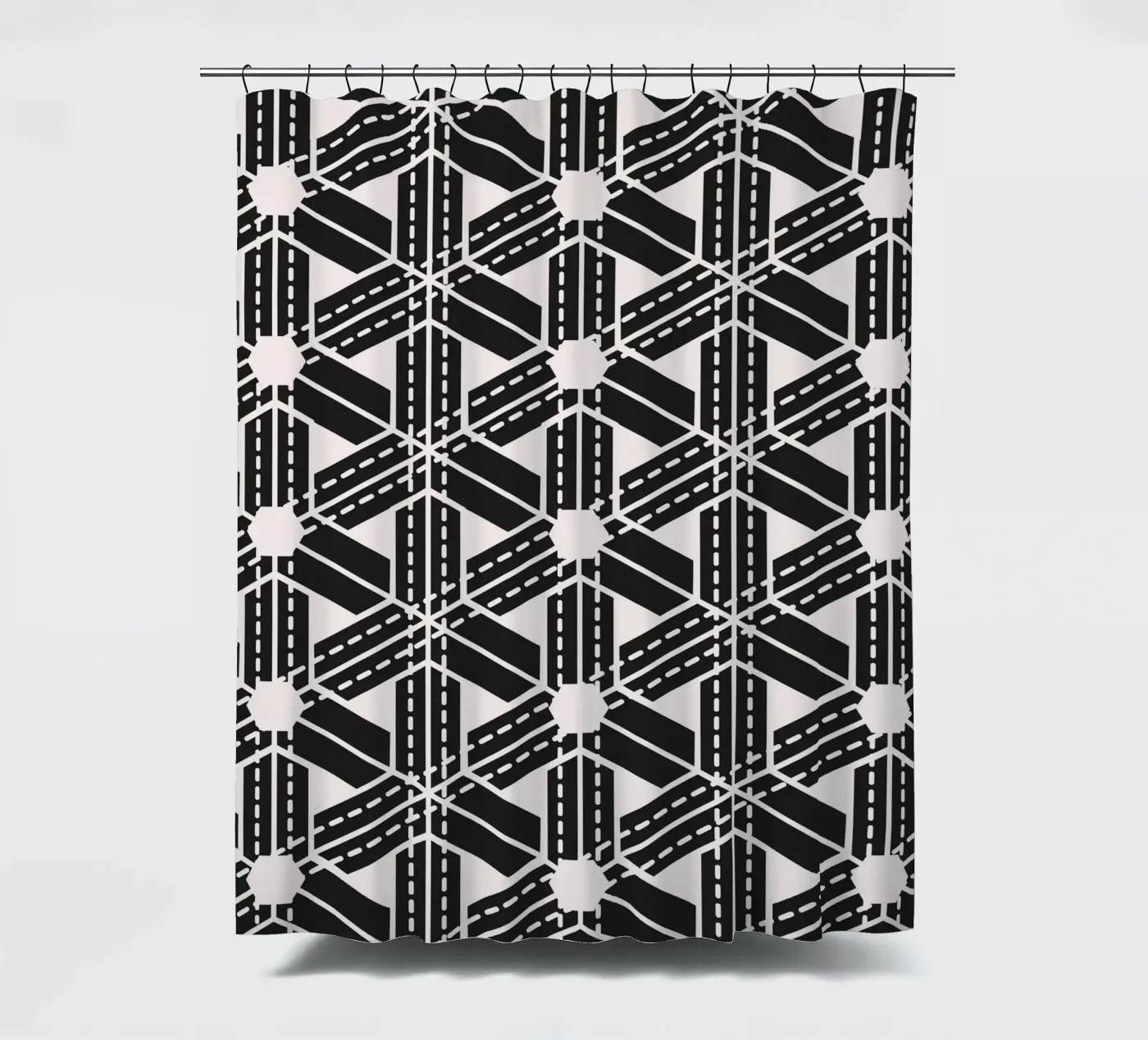 Surface pattern 07 rideau de douche de Little Dean