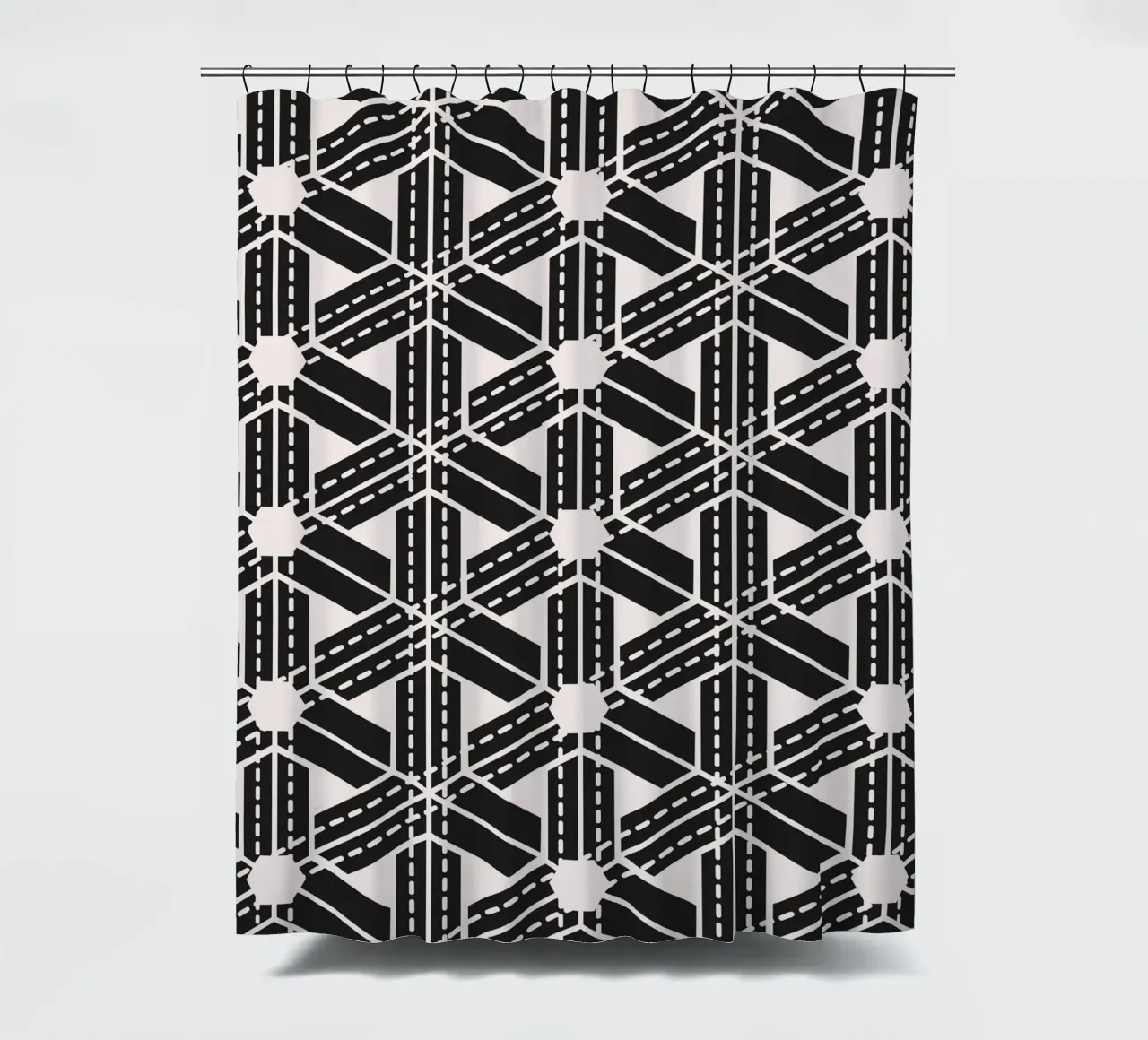 Surface pattern 07 Duschvorhang von Little Dean