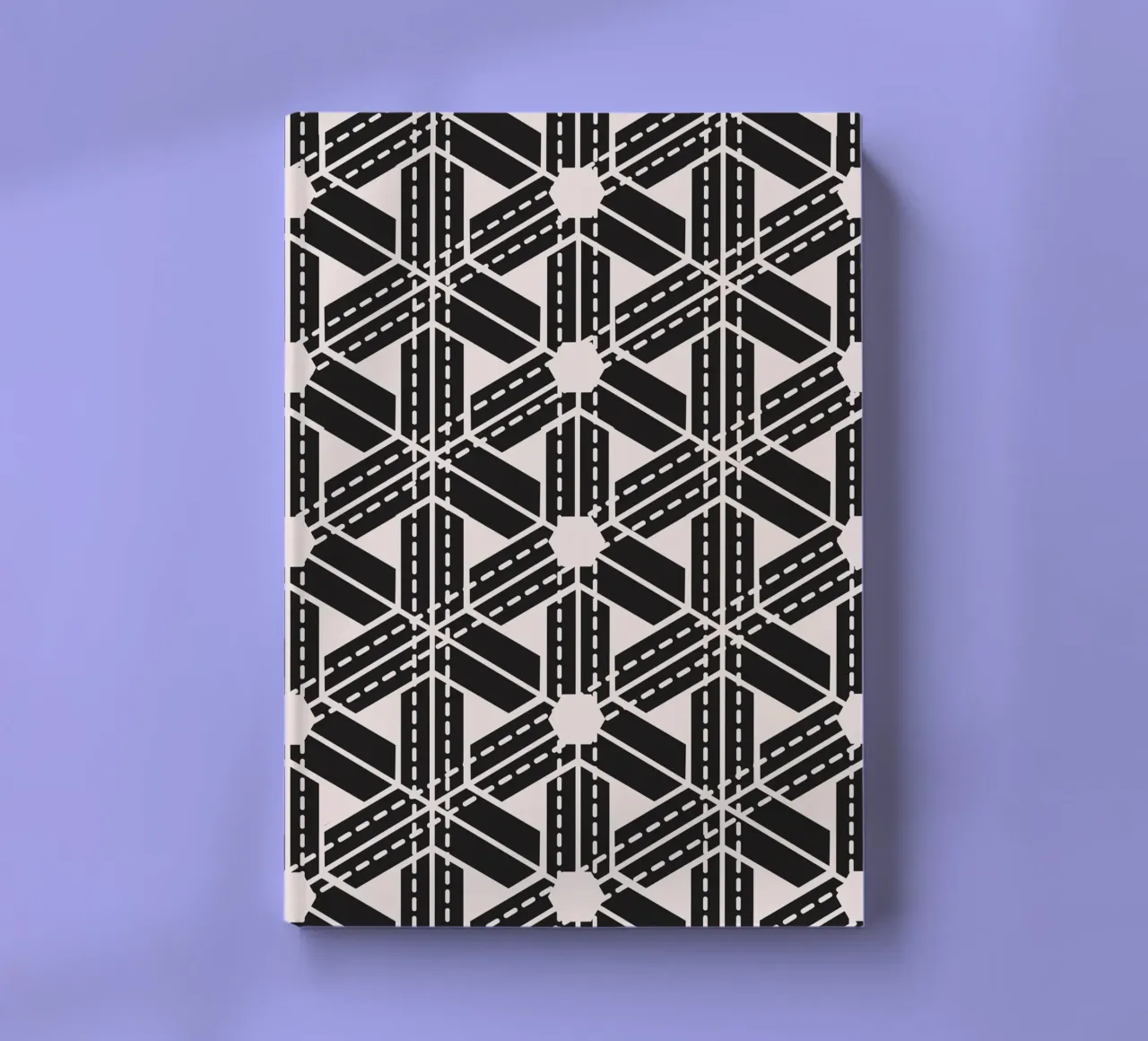 Surface pattern 07 notebook by Little Dean