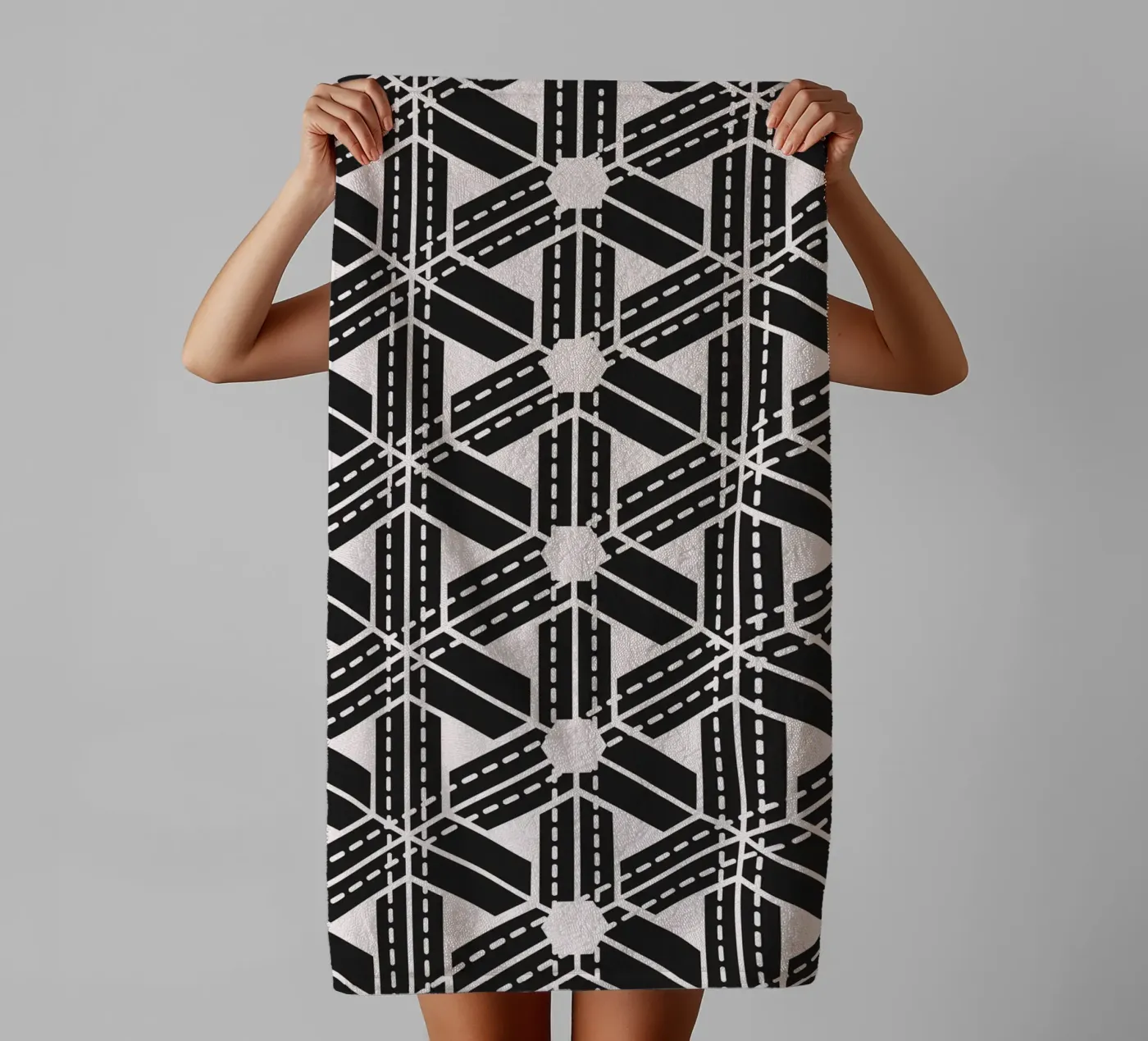 Surface pattern 07 serviette de bain de Little Dean