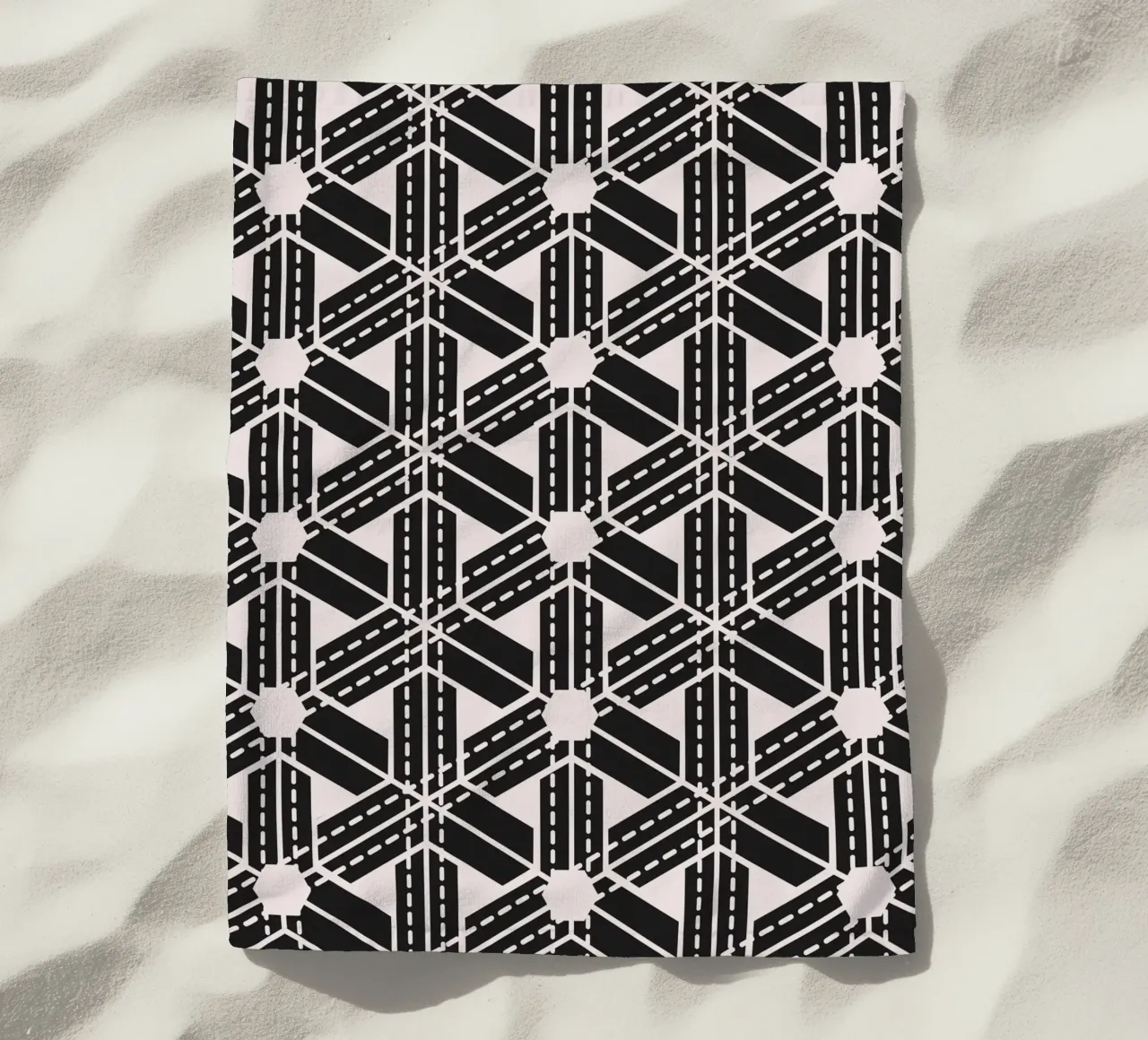 Surface pattern 07 strandhanddoek van Little Dean