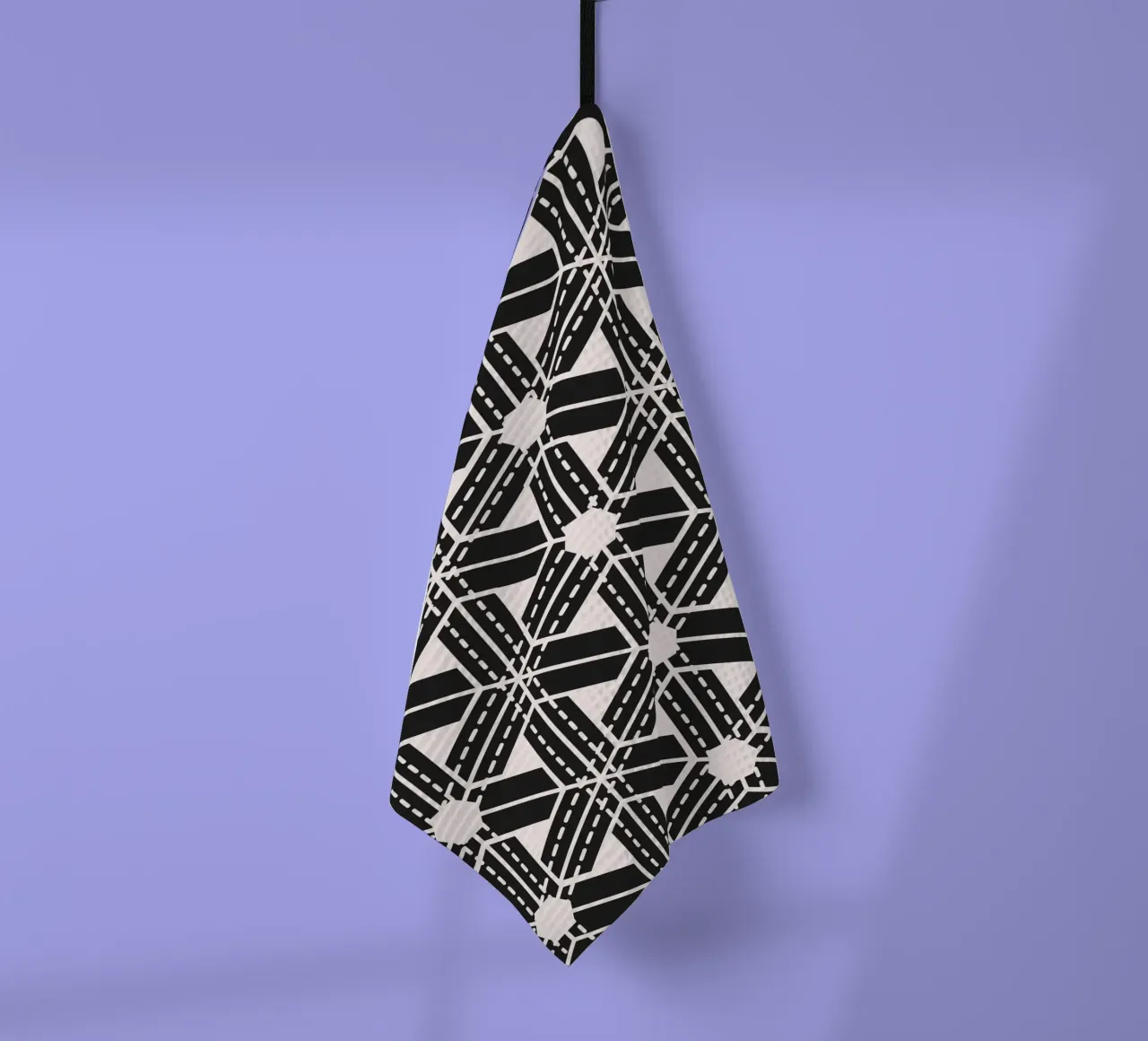 Surface pattern 07 Geschirrtuch von Little Dean