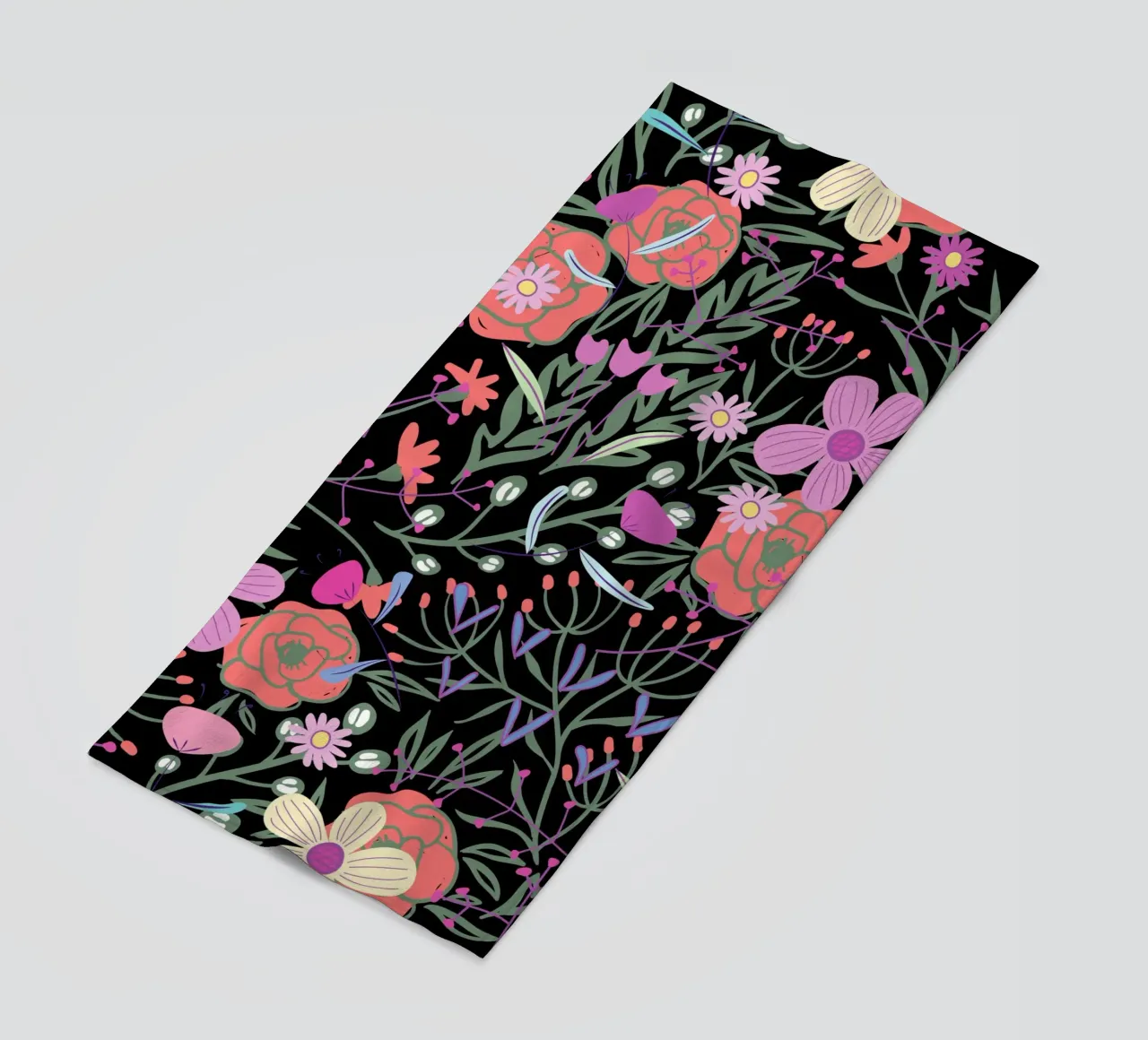 Motivo botanico 19 telo mare da Little Dean