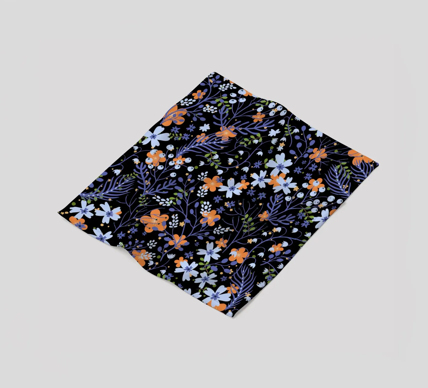 Botanical pattern 20 fleece blanket by Little Dean